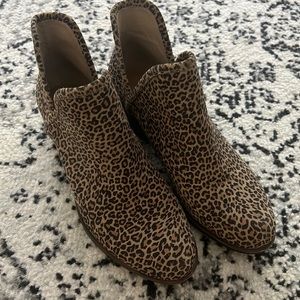 Lucky Brand Leopard Booties